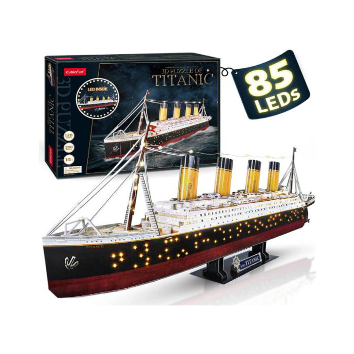 Engin lím þarf Paper Jigsaw DIY Stadium 3D þrautaleikföng